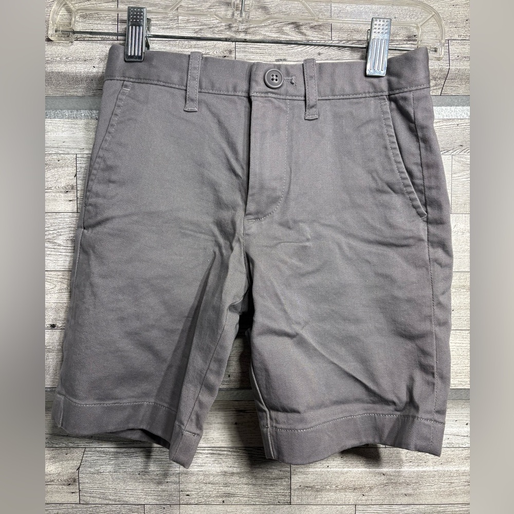 Crewcuts Gray Flat Front kids Shorts